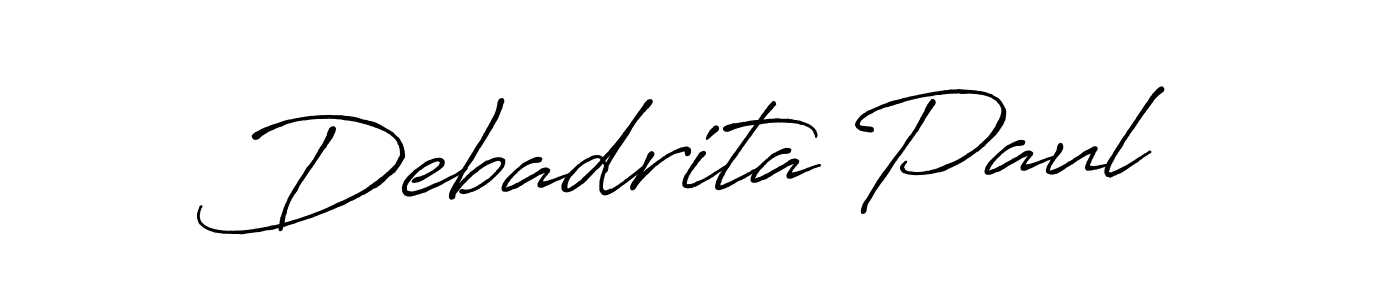 Best and Professional Signature Style for Debadrita Paul. Antro_Vectra_Bolder Best Signature Style Collection. Debadrita Paul signature style 7 images and pictures png