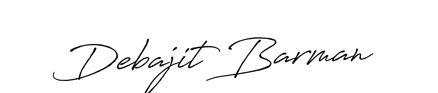 Use a signature maker to create a handwritten signature online. With this signature software, you can design (Antro_Vectra_Bolder) your own signature for name Debajit Barman. Debajit Barman signature style 7 images and pictures png