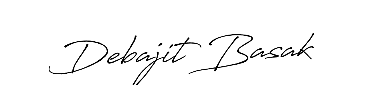 Make a short Debajit Basak signature style. Manage your documents anywhere anytime using Antro_Vectra_Bolder. Create and add eSignatures, submit forms, share and send files easily. Debajit Basak signature style 7 images and pictures png