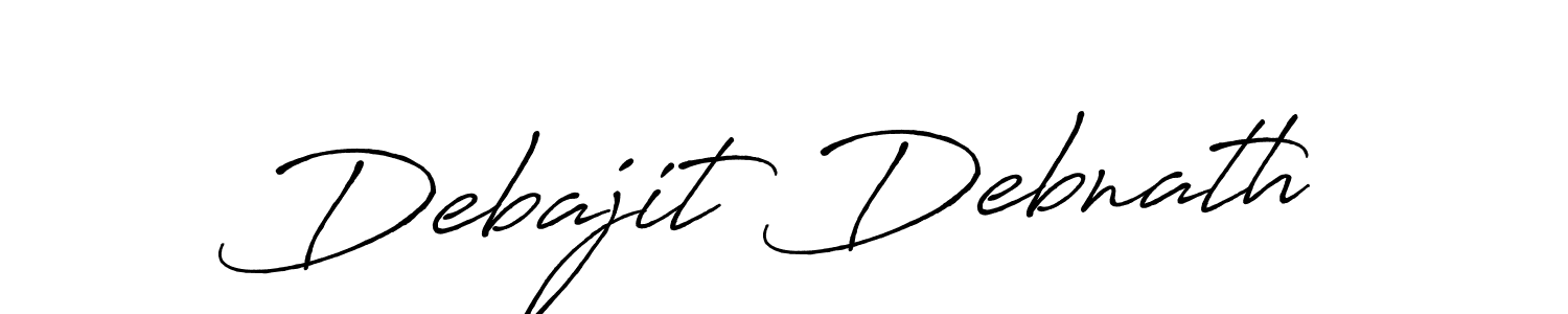 Antro_Vectra_Bolder is a professional signature style that is perfect for those who want to add a touch of class to their signature. It is also a great choice for those who want to make their signature more unique. Get Debajit Debnath name to fancy signature for free. Debajit Debnath signature style 7 images and pictures png