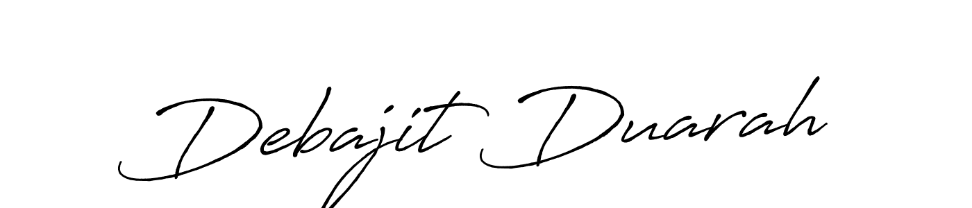 Antro_Vectra_Bolder is a professional signature style that is perfect for those who want to add a touch of class to their signature. It is also a great choice for those who want to make their signature more unique. Get Debajit Duarah name to fancy signature for free. Debajit Duarah signature style 7 images and pictures png