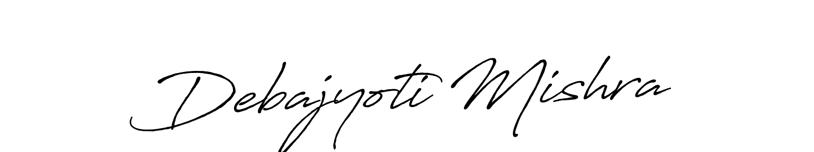 It looks lik you need a new signature style for name Debajyoti Mishra. Design unique handwritten (Antro_Vectra_Bolder) signature with our free signature maker in just a few clicks. Debajyoti Mishra signature style 7 images and pictures png