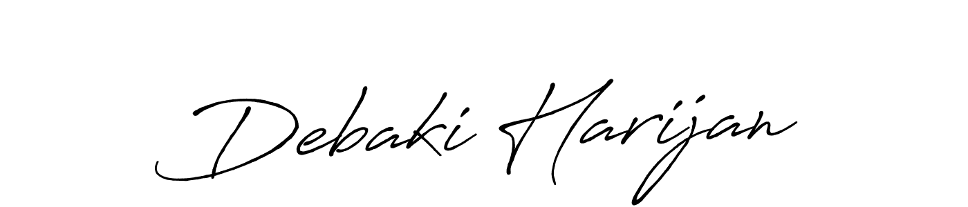 if you are searching for the best signature style for your name Debaki Harijan. so please give up your signature search. here we have designed multiple signature styles  using Antro_Vectra_Bolder. Debaki Harijan signature style 7 images and pictures png