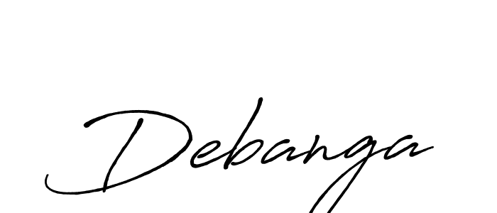 if you are searching for the best signature style for your name Debanga. so please give up your signature search. here we have designed multiple signature styles  using Antro_Vectra_Bolder. Debanga signature style 7 images and pictures png