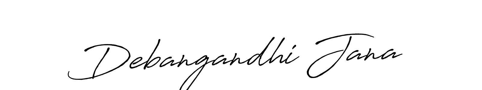 How to make Debangandhi Jana signature? Antro_Vectra_Bolder is a professional autograph style. Create handwritten signature for Debangandhi Jana name. Debangandhi Jana signature style 7 images and pictures png