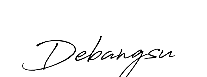 Also You can easily find your signature by using the search form. We will create Debangsu name handwritten signature images for you free of cost using Antro_Vectra_Bolder sign style. Debangsu signature style 7 images and pictures png