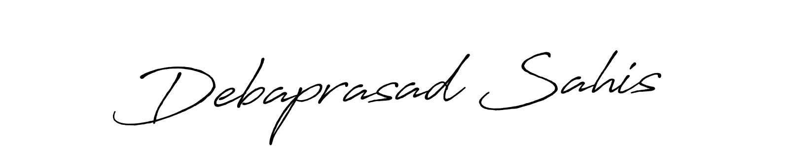 Once you've used our free online signature maker to create your best signature Antro_Vectra_Bolder style, it's time to enjoy all of the benefits that Debaprasad Sahis name signing documents. Debaprasad Sahis signature style 7 images and pictures png
