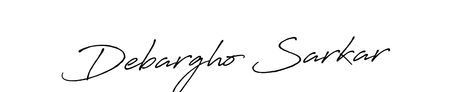 You should practise on your own different ways (Antro_Vectra_Bolder) to write your name (Debargho Sarkar) in signature. don't let someone else do it for you. Debargho Sarkar signature style 7 images and pictures png