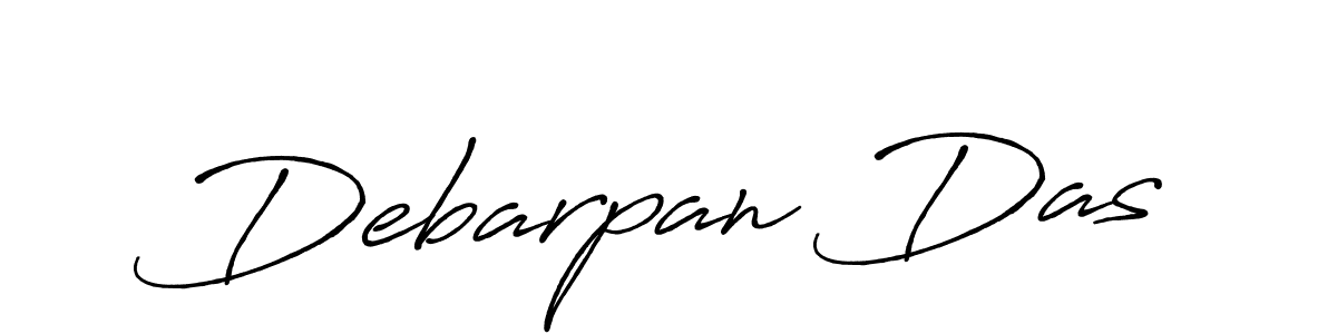 Make a beautiful signature design for name Debarpan Das. Use this online signature maker to create a handwritten signature for free. Debarpan Das signature style 7 images and pictures png