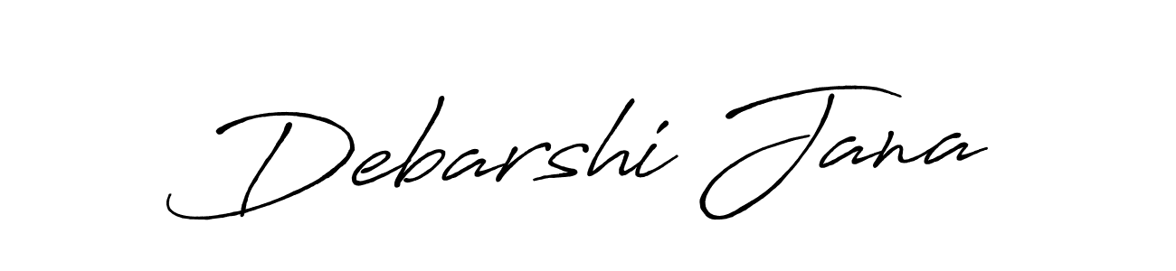 It looks lik you need a new signature style for name Debarshi Jana. Design unique handwritten (Antro_Vectra_Bolder) signature with our free signature maker in just a few clicks. Debarshi Jana signature style 7 images and pictures png