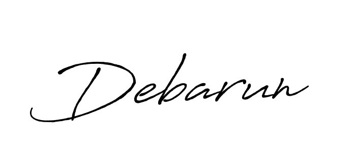 It looks lik you need a new signature style for name Debarun. Design unique handwritten (Antro_Vectra_Bolder) signature with our free signature maker in just a few clicks. Debarun signature style 7 images and pictures png