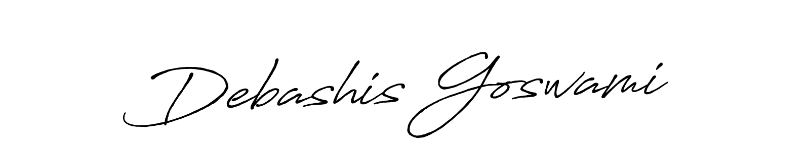 Also You can easily find your signature by using the search form. We will create Debashis Goswami name handwritten signature images for you free of cost using Antro_Vectra_Bolder sign style. Debashis Goswami signature style 7 images and pictures png
