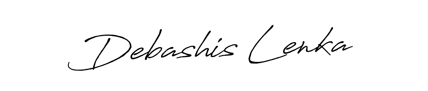 Also we have Debashis Lenka name is the best signature style. Create professional handwritten signature collection using Antro_Vectra_Bolder autograph style. Debashis Lenka signature style 7 images and pictures png