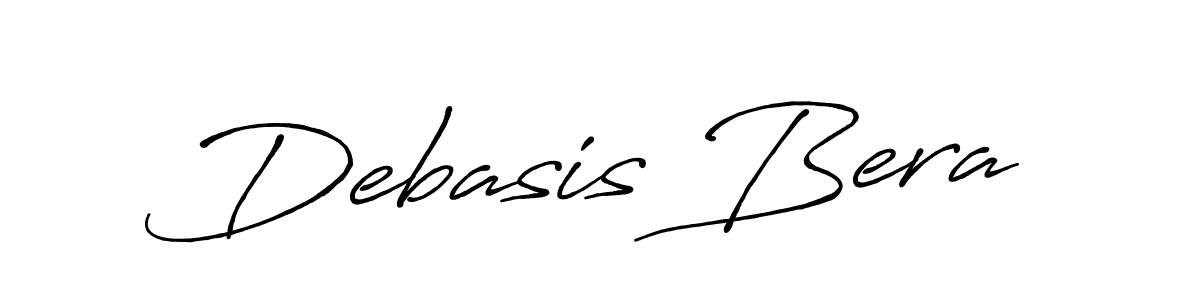 Also we have Debasis Bera name is the best signature style. Create professional handwritten signature collection using Antro_Vectra_Bolder autograph style. Debasis Bera signature style 7 images and pictures png