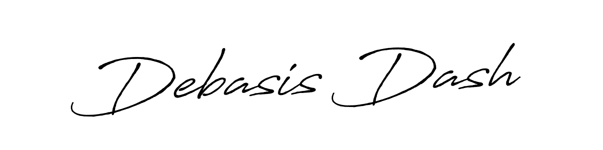 It looks lik you need a new signature style for name Debasis Dash. Design unique handwritten (Antro_Vectra_Bolder) signature with our free signature maker in just a few clicks. Debasis Dash signature style 7 images and pictures png