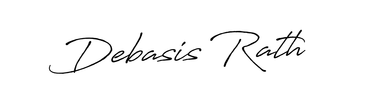 The best way (Antro_Vectra_Bolder) to make a short signature is to pick only two or three words in your name. The name Debasis Rath include a total of six letters. For converting this name. Debasis Rath signature style 7 images and pictures png