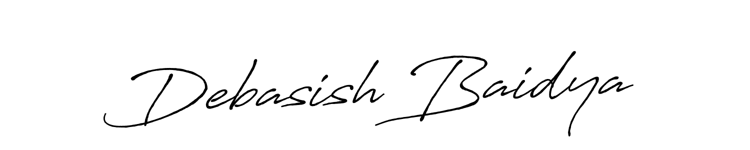 It looks lik you need a new signature style for name Debasish Baidya. Design unique handwritten (Antro_Vectra_Bolder) signature with our free signature maker in just a few clicks. Debasish Baidya signature style 7 images and pictures png
