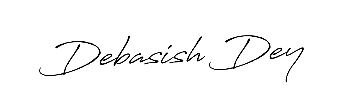 Debasish Dey stylish signature style. Best Handwritten Sign (Antro_Vectra_Bolder) for my name. Handwritten Signature Collection Ideas for my name Debasish Dey. Debasish Dey signature style 7 images and pictures png