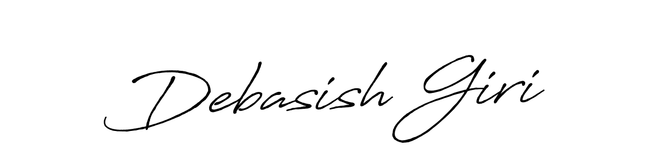 It looks lik you need a new signature style for name Debasish Giri. Design unique handwritten (Antro_Vectra_Bolder) signature with our free signature maker in just a few clicks. Debasish Giri signature style 7 images and pictures png