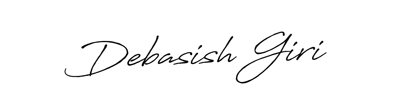 It looks lik you need a new signature style for name Debasish Giri. Design unique handwritten (Antro_Vectra_Bolder) signature with our free signature maker in just a few clicks. Debasish Giri signature style 7 images and pictures png