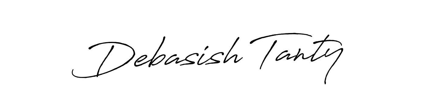 Make a beautiful signature design for name Debasish Tanty. Use this online signature maker to create a handwritten signature for free. Debasish Tanty signature style 7 images and pictures png