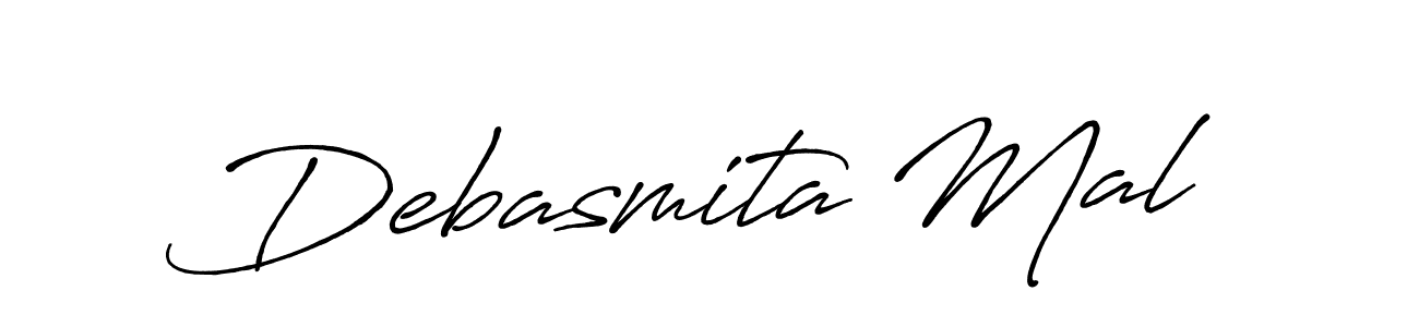 Create a beautiful signature design for name Debasmita Mal. With this signature (Antro_Vectra_Bolder) fonts, you can make a handwritten signature for free. Debasmita Mal signature style 7 images and pictures png