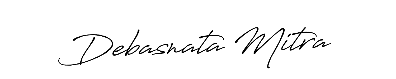 Use a signature maker to create a handwritten signature online. With this signature software, you can design (Antro_Vectra_Bolder) your own signature for name Debasnata Mitra. Debasnata Mitra signature style 7 images and pictures png