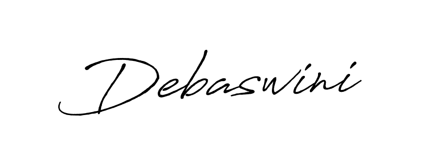 Also we have Debaswini name is the best signature style. Create professional handwritten signature collection using Antro_Vectra_Bolder autograph style. Debaswini signature style 7 images and pictures png