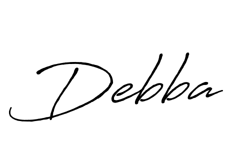 Best and Professional Signature Style for Debba. Antro_Vectra_Bolder Best Signature Style Collection. Debba signature style 7 images and pictures png