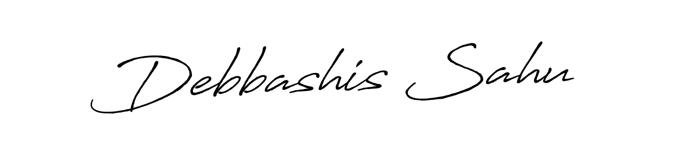 Once you've used our free online signature maker to create your best signature Antro_Vectra_Bolder style, it's time to enjoy all of the benefits that Debbashis Sahu name signing documents. Debbashis Sahu signature style 7 images and pictures png