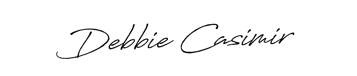 Here are the top 10 professional signature styles for the name Debbie Casimir. These are the best autograph styles you can use for your name. Debbie Casimir signature style 7 images and pictures png