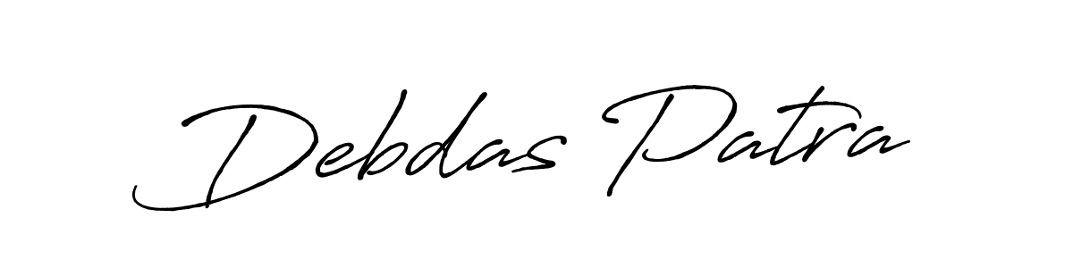 Similarly Antro_Vectra_Bolder is the best handwritten signature design. Signature creator online .You can use it as an online autograph creator for name Debdas Patra. Debdas Patra signature style 7 images and pictures png