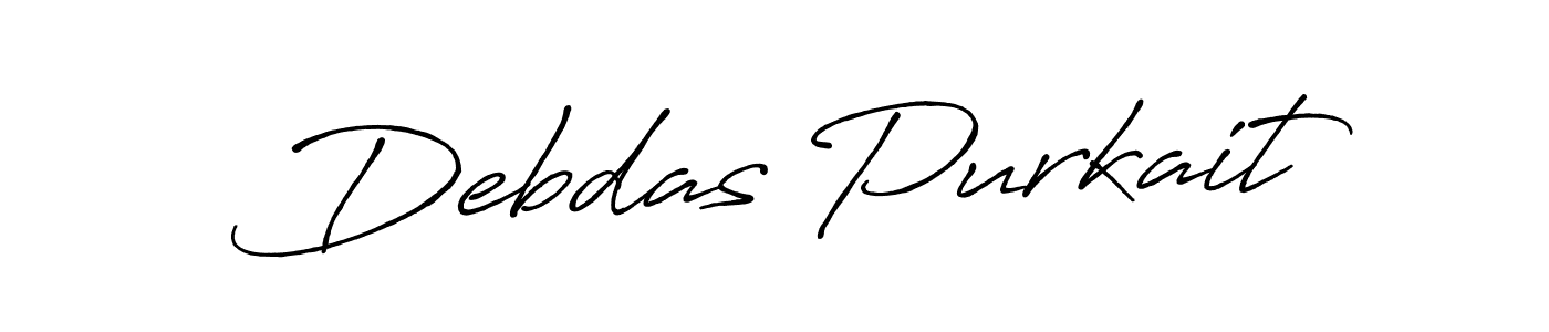 Once you've used our free online signature maker to create your best signature Antro_Vectra_Bolder style, it's time to enjoy all of the benefits that Debdas Purkait name signing documents. Debdas Purkait signature style 7 images and pictures png