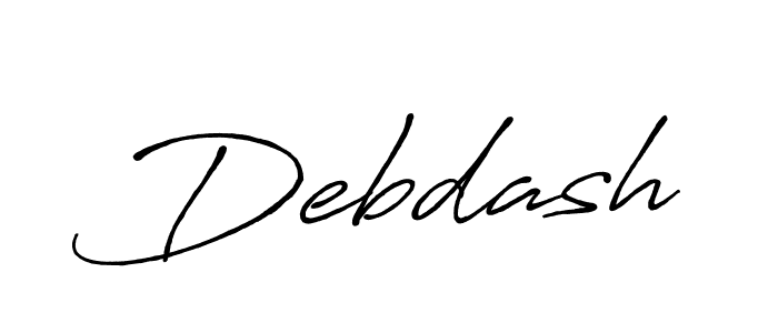 You should practise on your own different ways (Antro_Vectra_Bolder) to write your name (Debdash) in signature. don't let someone else do it for you. Debdash signature style 7 images and pictures png