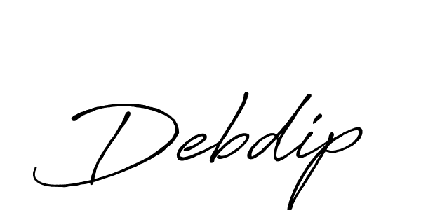 Also we have Debdip name is the best signature style. Create professional handwritten signature collection using Antro_Vectra_Bolder autograph style. Debdip signature style 7 images and pictures png