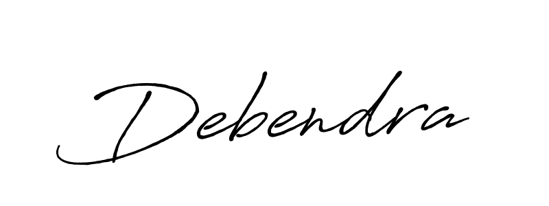 Once you've used our free online signature maker to create your best signature Antro_Vectra_Bolder style, it's time to enjoy all of the benefits that Debendra name signing documents. Debendra signature style 7 images and pictures png