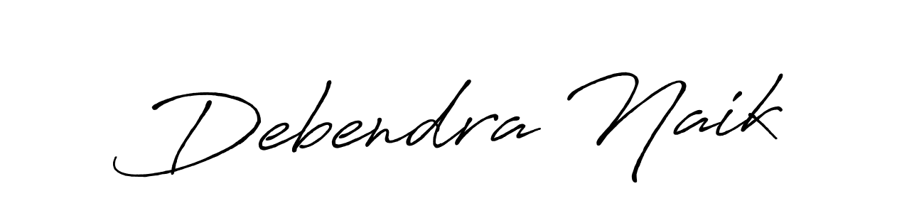 Use a signature maker to create a handwritten signature online. With this signature software, you can design (Antro_Vectra_Bolder) your own signature for name Debendra Naik. Debendra Naik signature style 7 images and pictures png