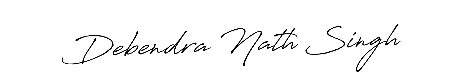 Use a signature maker to create a handwritten signature online. With this signature software, you can design (Antro_Vectra_Bolder) your own signature for name Debendra Nath Singh. Debendra Nath Singh signature style 7 images and pictures png