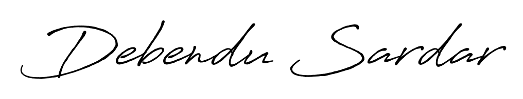 Elevate your brand with a stunning Debendu Sardar eSignature. The Antro_Vectra_Bolder style provides a balanced, flowing aesthetic for everyday signing. Debendu Sardar signature style 7 images and pictures png