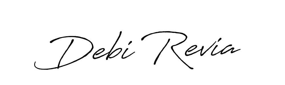 You can use this online signature creator to create a handwritten signature for the name Debi Revia. This is the best online autograph maker. Debi Revia signature style 7 images and pictures png