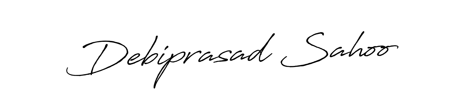 The best way (Antro_Vectra_Bolder) to make a short signature is to pick only two or three words in your name. The name Debiprasad Sahoo include a total of six letters. For converting this name. Debiprasad Sahoo signature style 7 images and pictures png