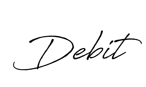 The best way (Antro_Vectra_Bolder) to make a short signature is to pick only two or three words in your name. The name Debit include a total of six letters. For converting this name. Debit signature style 7 images and pictures png
