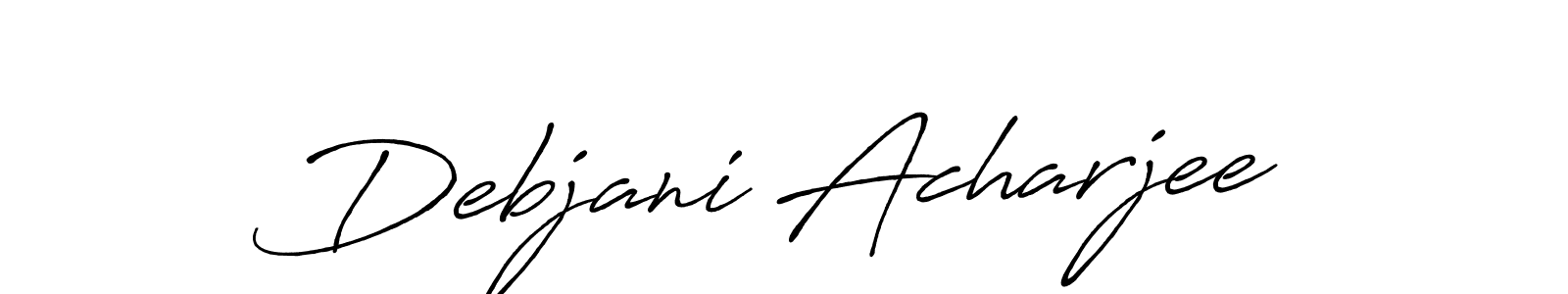 How to Draw Debjani Acharjee signature style? Antro_Vectra_Bolder is a latest design signature styles for name Debjani Acharjee. Debjani Acharjee signature style 7 images and pictures png