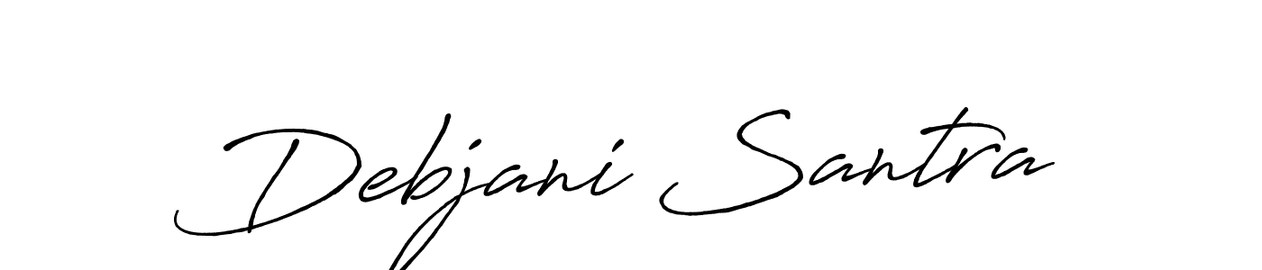 Here are the top 10 professional signature styles for the name Debjani Santra. These are the best autograph styles you can use for your name. Debjani Santra signature style 7 images and pictures png