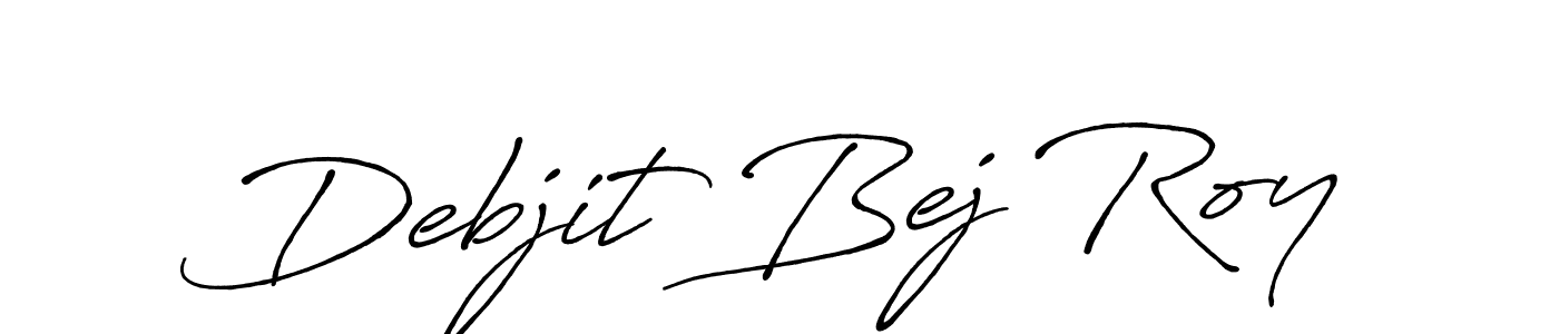 This is the best signature style for the Debjit Bej Roy name. Also you like these signature font (Antro_Vectra_Bolder). Mix name signature. Debjit Bej Roy signature style 7 images and pictures png