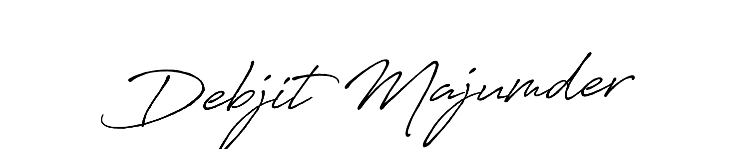 The best way (Antro_Vectra_Bolder) to make a short signature is to pick only two or three words in your name. The name Debjit Majumder include a total of six letters. For converting this name. Debjit Majumder signature style 7 images and pictures png