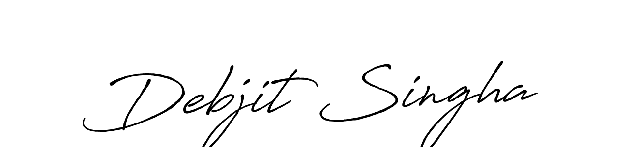 Here are the top 10 professional signature styles for the name Debjit Singha. These are the best autograph styles you can use for your name. Debjit Singha signature style 7 images and pictures png