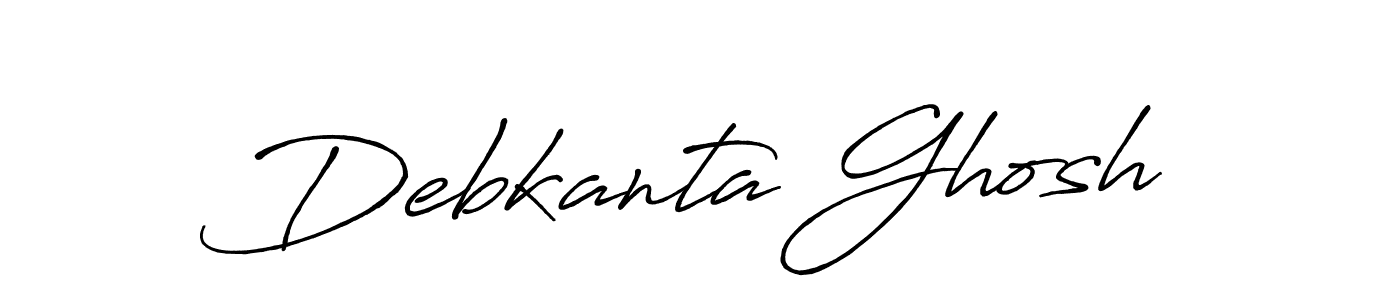 Make a beautiful signature design for name Debkanta Ghosh. Use this online signature maker to create a handwritten signature for free. Debkanta Ghosh signature style 7 images and pictures png