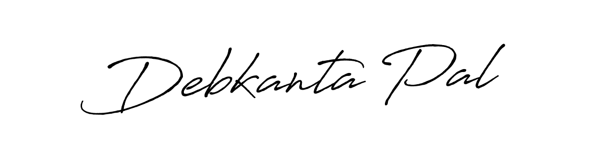 Debkanta Pal stylish signature style. Best Handwritten Sign (Antro_Vectra_Bolder) for my name. Handwritten Signature Collection Ideas for my name Debkanta Pal. Debkanta Pal signature style 7 images and pictures png