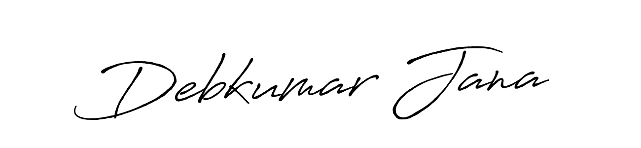 How to Draw Debkumar Jana signature style? Antro_Vectra_Bolder is a latest design signature styles for name Debkumar Jana. Debkumar Jana signature style 7 images and pictures png